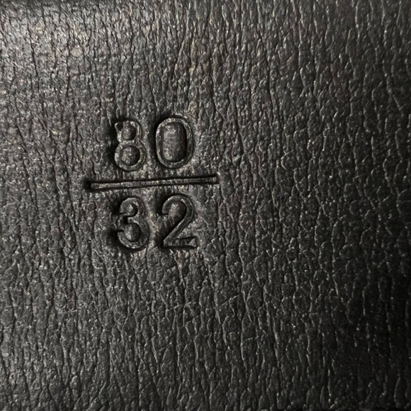 ❤️‍🔥CHANEL❤️‍🔥 BLACK QUILTED NEW CC LOGO GOLD BUCKLE BELT SIZE 80 - Picture 14 of 16